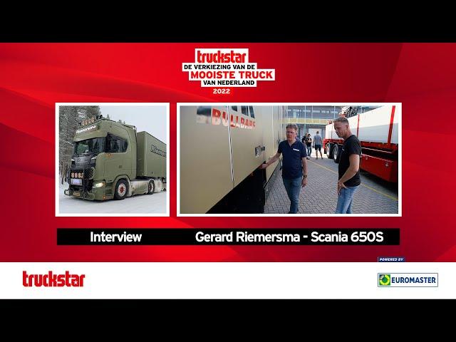 Scania 650S Riemersma | Mooiste Truck van Nederland 2022