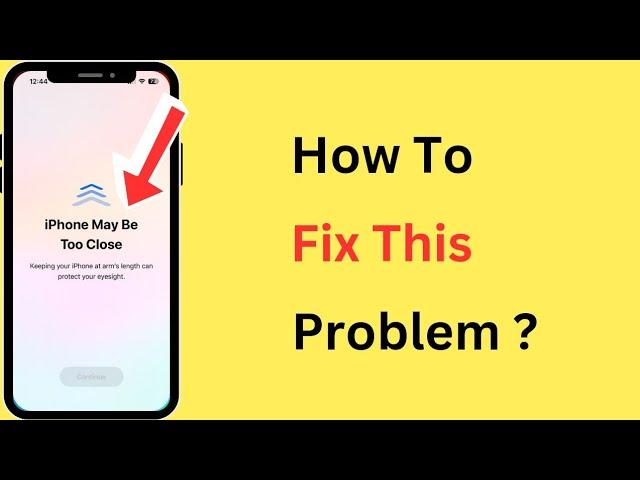 iPhone Maybe Too Close Kaise Band Kare | How To Turn Off iPhone May Be Too Close