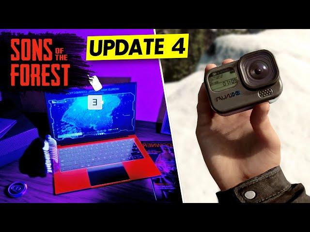 Action Camera, POI Laptops, Quality of Life & MORE! Sons of the Forest Update