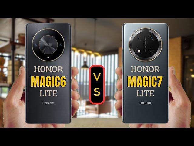 Honor Magic 6 Lite vs Honor Magic 7 Lite