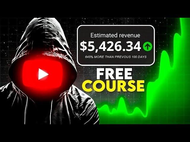  YouTube Automation with AI – FULL Course 2025 | Earn Money from YouTube Without Showing Your Face!