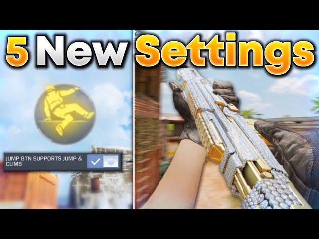 5 *NEW* Season 1 SETTINGS! COD Mobile Movement & Patch Notes Explained CODM Season 1 2022