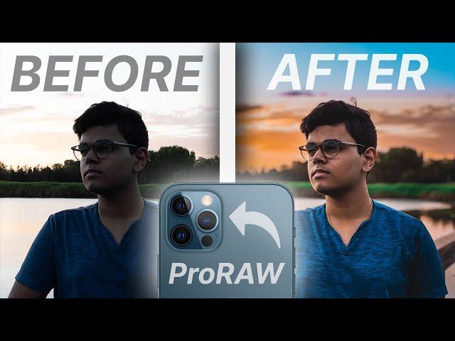 Apple ProRAW on iPhone 12 Pro is INSANE! (+ how to get Portrait Mode with ProRAW)