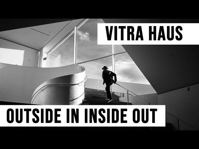 Vitra Haus - outside in inside out. Black and White Photography