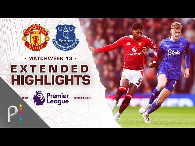 Manchester United v. Everton | PREMIER LEAGUE HIGHLIGHTS | 12/1/2024 | NBC Sports