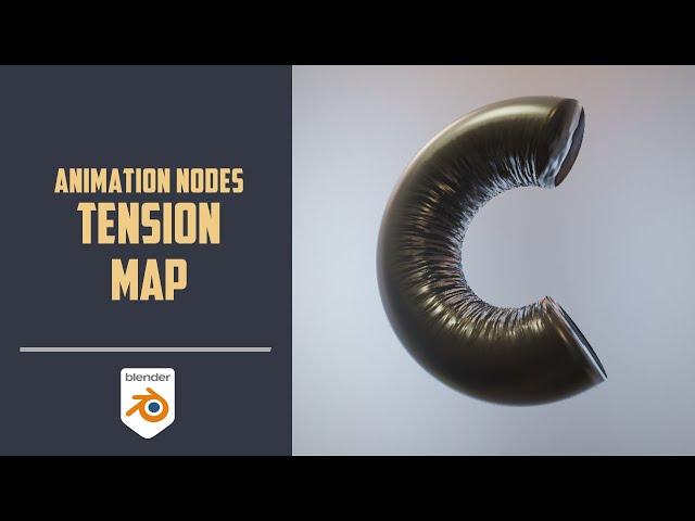 Animation nodes Find Mesh Tension node [BLENDER 2.90+]