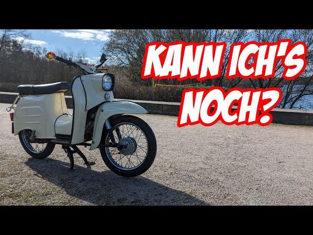 Ich FAHRE eine 3GANG Schwalbe | Kommt Sie Vorwärts? | Neue OneTigris Handschuhe | Hartriders