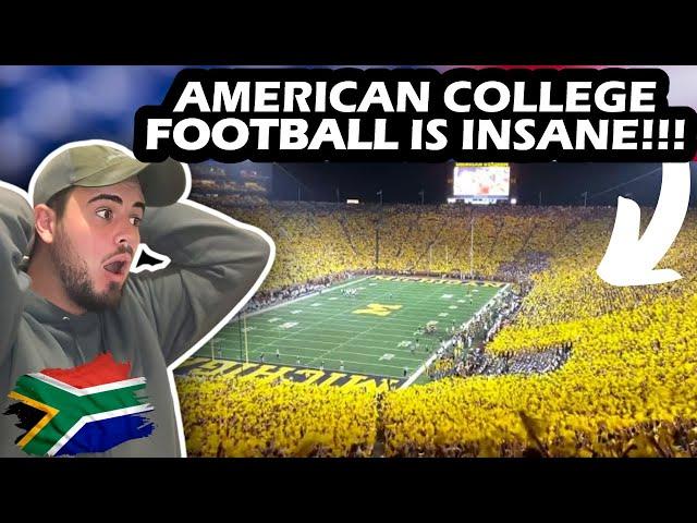 South African Reacts: Best American College Football Crowd Environments