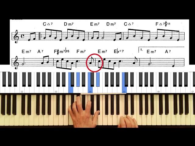 Easy Jazz Piano College | Beginners Only !  THAT'S ALL