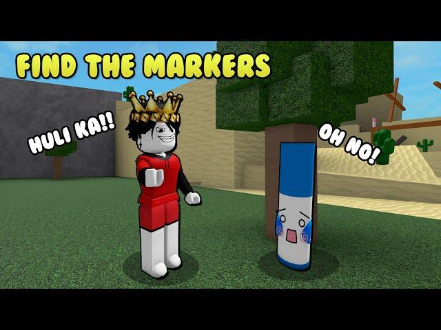 FIND THE MARKERS #1: DAMI KO NAHANAP !! || Roblox Tagalog