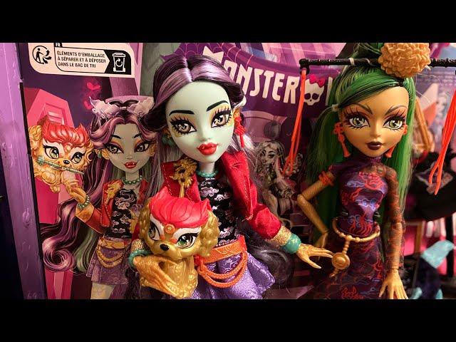 MONSTER HIGH G3 JINAFIRE LONG CORE DOLL REVIEW AND UNBOXING