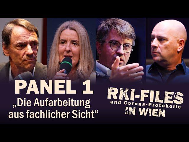 RKI-Files in Wien - Panel 1 mit A. Sönnichsen, M. Henniger-Erber, F. Leisch, R. Jesionek