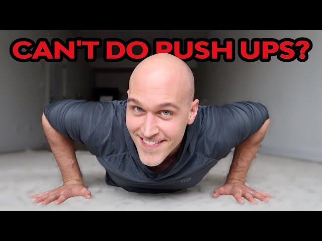 Can't Do Push Ups? This Will Help. Guaranteed.