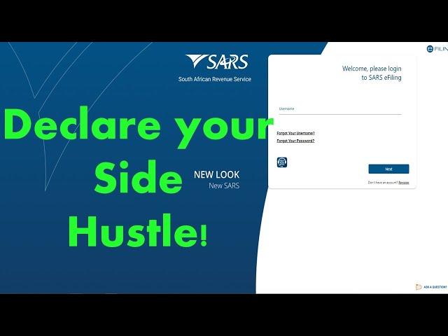 How to declare your Side Hustle (freelance income) to SARS! 2022