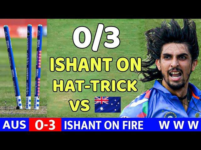 India v Australia 2009 1st ODI ishant sharma 3 wickets FULL MATCH HIGHLHT MOST THRILLING EVERISHANT