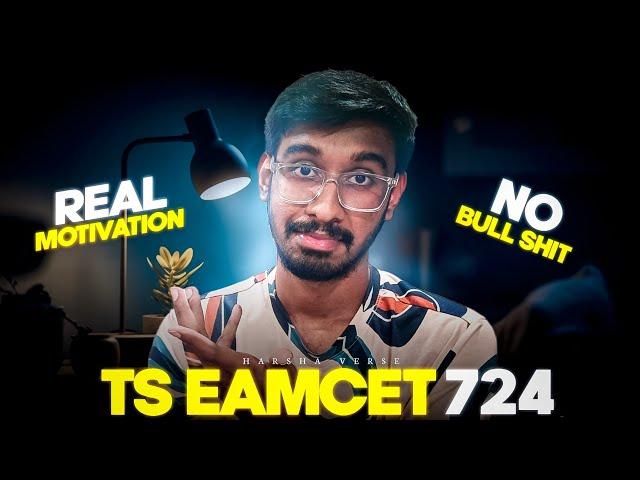 How I Got 724 Rank IN *TS-EAMCET* with *ZERO* Preparation || Work Hard || My EAMCET story