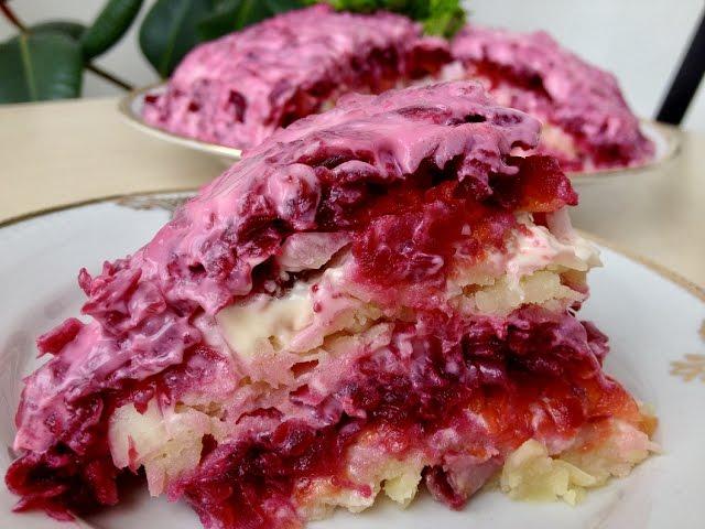 Dressed Herring SALAD (English Subtitles)