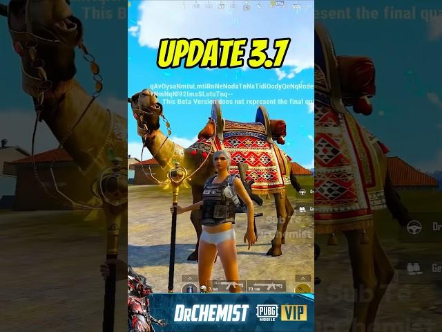 New 3.7 Update PUBG MOBILE #pubgmobile #shorts #shortsfeed