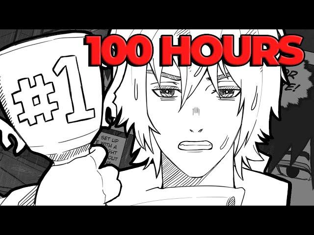 I Spent 100 HOURS Making a MANGA... for a COMPETITION