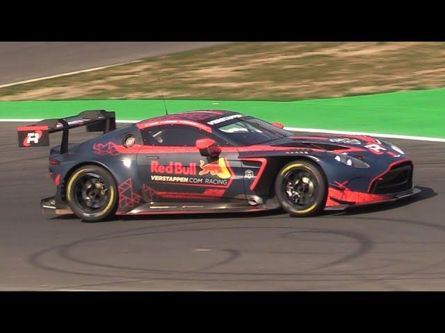 Max Verstappen's Aston Martin Vantage GT3 Evo Testing HARD at Monza Circuit- The Dutch Team is Here!