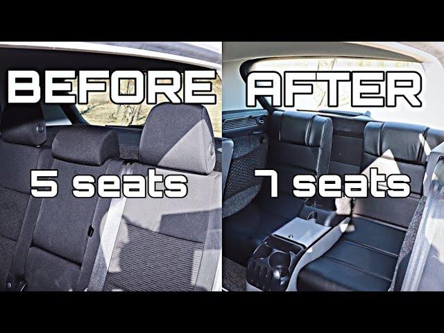 The Easiest Way To Add 3rd Row Seat In Any Small VW SUV | How To Change Any 5 Seats Car Into 7 Seats