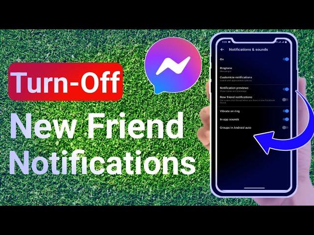 How To Turn Off New Friends Notification On FB Messenger | Stark Nace Guide @aplguy @TrevorNace