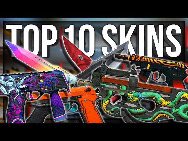 MY TOP 10 FAVORITE SKINS IN CSGO (WITH PAPA)