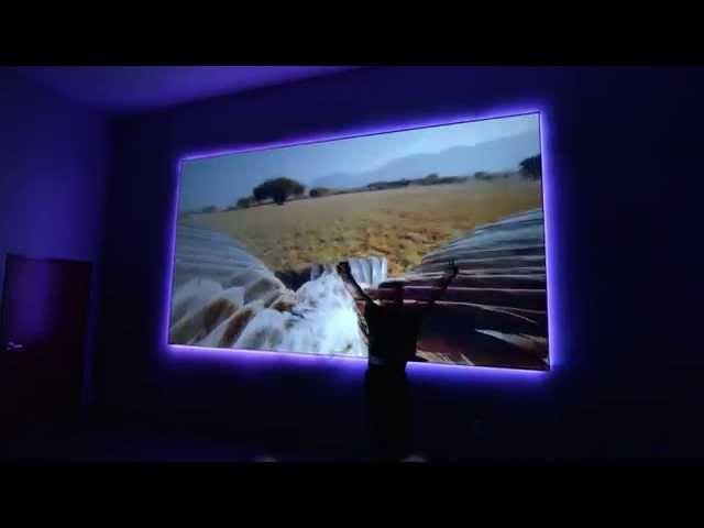 Zero Edge FLEX Projection Screen