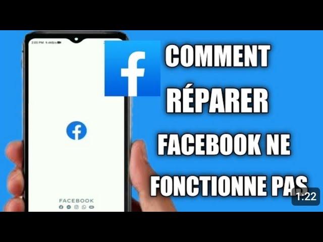 COMMENT RÉPARER LE PROBLÈME DE FACEBOOK NE FONCTIONNE PAS / FACEBOOK SERVEUR EN PANNE SUR ANDROÏDE