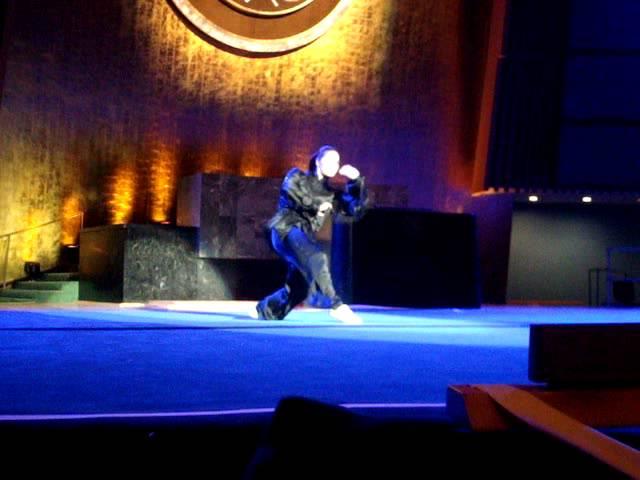 Chinese Wushu Association Demo in the United Nations building #7 Eagle Claw Boxing