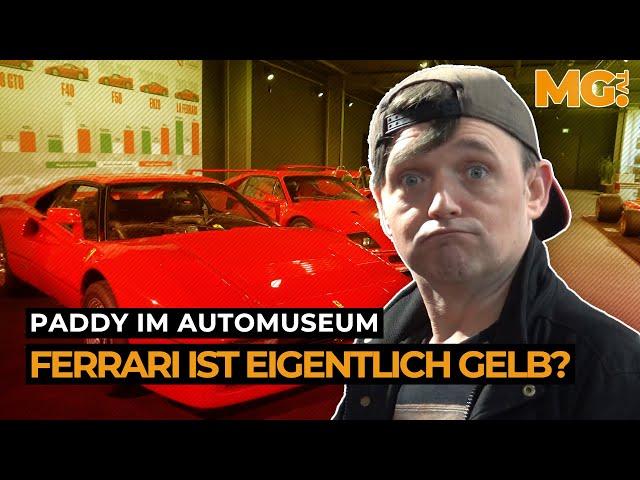 Warum sind FERRARIS eigentlich rot? - Besuch im Nationalen Automuseum