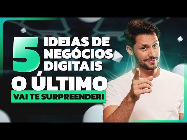 5 IDEIAS DE NEGÓCIOS DIGITAIS PARA INVESTIR COM R$ 20 MIL