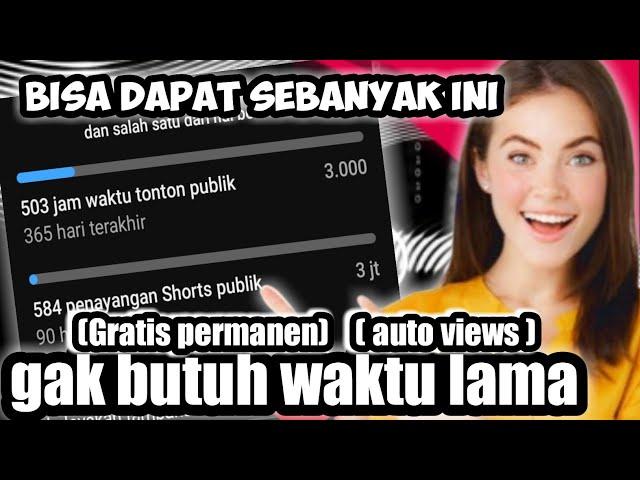 3 cara cepat menambah views jam tayang youtube gratis dan aman untuk pemula