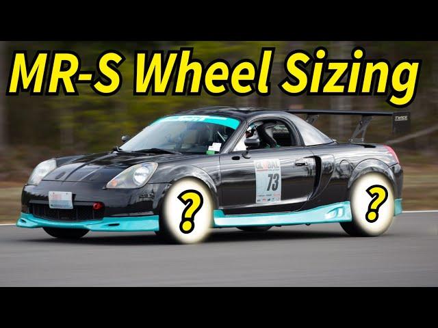 Best Track Wheel Sizing for MR2 Spyder