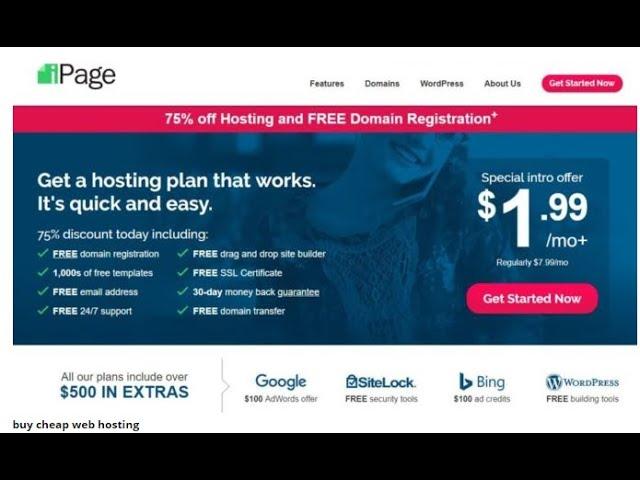 ipage Review : ipage Hosting Review