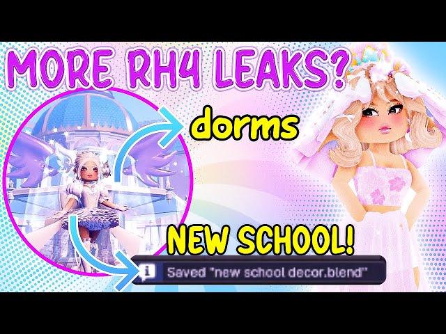 MORE COZY HOME LEAKS ("new school decor" leaks) | Royale High Roblox