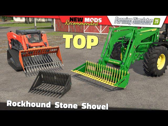 FS25 | Rockhound Stone Shovel - Farming Simulator 25 Mods Review 2K60