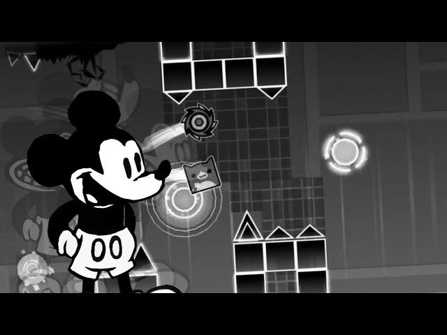 "Happy" - FNF Sunday Night (vs. Mickey Mouse) / Geometry Dash - Layout