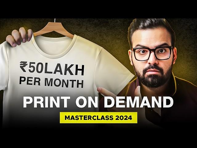 Indian Print on-Demand Masterclass for Beginners 2024 (in Hindi) | Nishkarsh Sharma