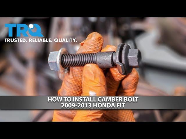 How to Replace Alignment Camber Bolt 2009-2014 Honda Fit