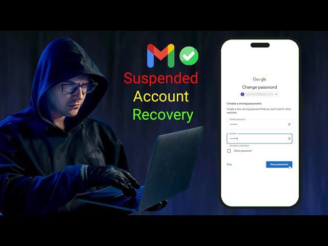 How to recover your suspended Gmail Account without a phone number(2024)