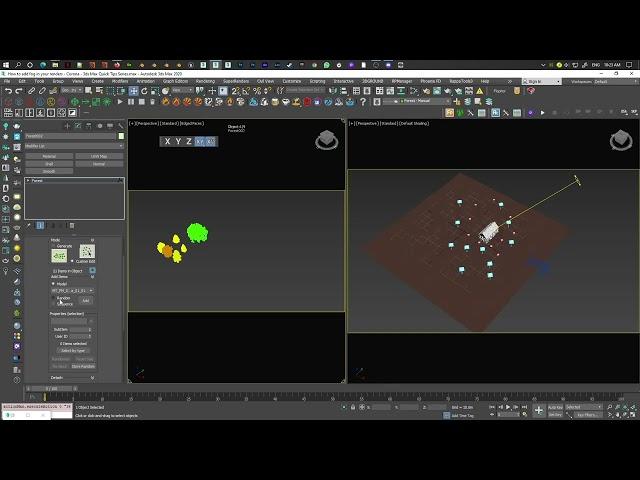 How to manually place and easily replace plants trees with Forest Pack   3ds Max Archviz Quick Tips