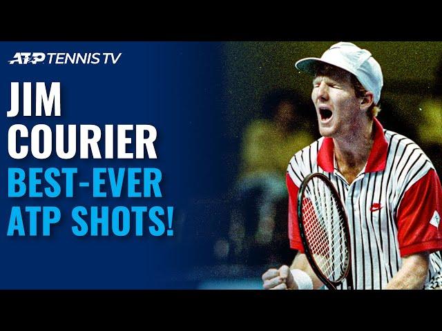 Jim Courier Brilliant ATP Highlight Reel!