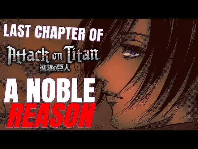 Was The Ending EVEN GOOD?! (Attack on Titan Chapter 139 Breakdown/Analysis)