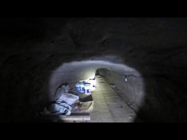 Huge underground drug tunnel stretches across U.S.-Mexico border