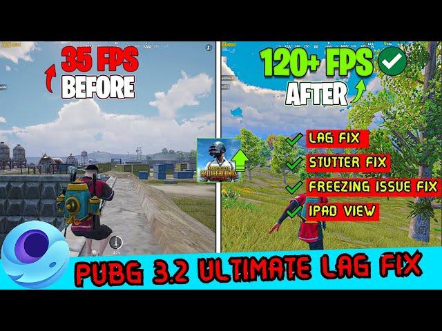 PUBG MOBILE EMULATOR LAG FIX 2024 | GAMELOOP BEST SETTINGS | BEST IPAD VIEW FOR PUBG MOBILE