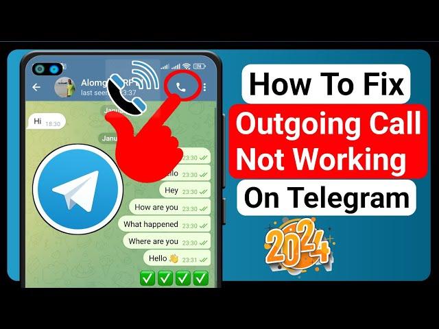 How To Fix Telegram Outgoing Call Not Working | Telegram Calling Problem