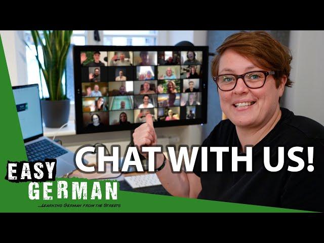 Practice Speaking German with the Easy German Team