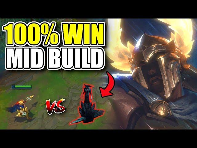 NEVER LOSE ON PANTHEON MID USING THIS CHALLENGER BUILD!