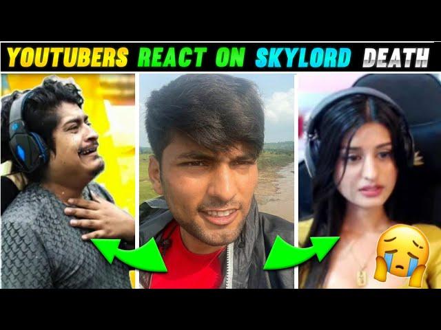 Youtubers Reaction On Skylord Death l Payal Gaming reaction on Skylord Death